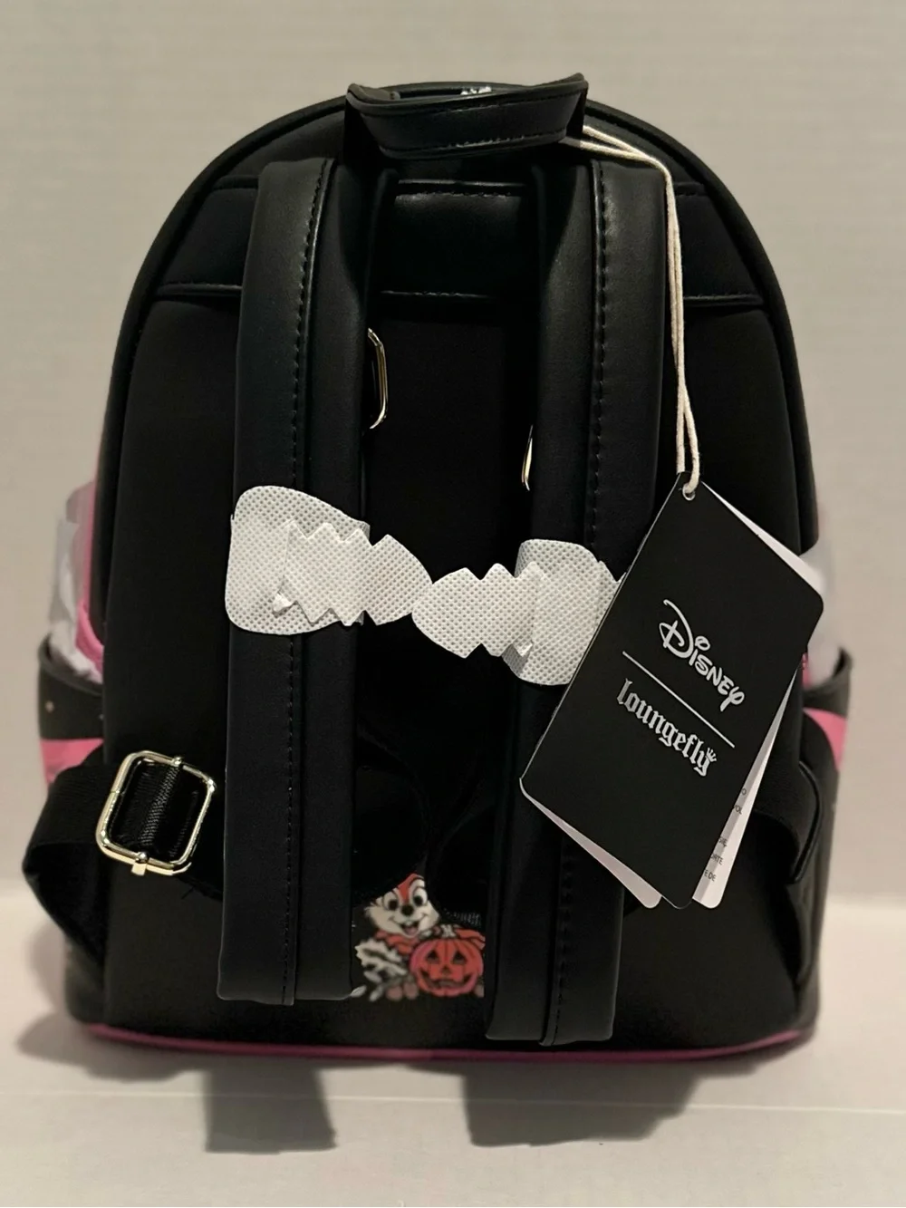 Loungefly Disney NWT Chip & Dale Bat Mini Backpack